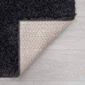 Tayse Jersey Shag Alana JRS1003 Dark Gray Area Rug Back Tayse Jersey Shag Alana JRS1003 Dark Gray Area Rug Back