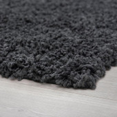 Tayse Jersey Shag Alana JRS1003 Dark Gray Area Rug Corner Tayse Jersey Shag Alana JRS1003 Dark Gray Area Rug Corner