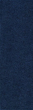 Tayse Jersey Shag Alana JRS1004 Navy Runner Area Rug