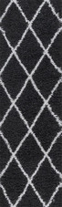 Tayse Jersey Shag Mira JRS1103 Dark Gray Runner Area Rug Tayse Jersey Shag Mira JRS1103 Dark Gray Runner Area Rug