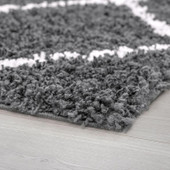 Tayse Jersey Shag Mira JRS1107 Gray Area Rug Corner Tayse Jersey Shag Mira JRS1107 Gray Area Rug Corner