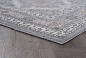 Tayse Madison Beauregard MDN3709 Gray Area Rug Corner 2