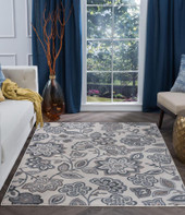 Tayse Madison Emmalyn MDN3417 Cream Area Rug Room Scene Tayse Madison Emmalyn MDN3417 Cream Area Rug Room Scene