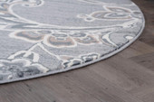 Tayse Madison Garland MDN3509 Gray Area Rug Corner 2 Tayse Madison Garland MDN3509 Gray Area Rug Corner 2