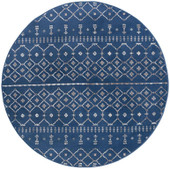 Tayse Madison Heidy MDN3307 Navy Round Area Rug