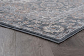 Tayse Madison Newcomb MDN3609 Gray Area Rug Corner