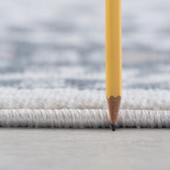 Tayse Madison Peoria MDN4109 Gray Area Rug Pile