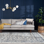 Tayse Madison Tessie MDN4617 Cream Area Rug Room Scene Tayse Madison Tessie MDN4617 Cream Area Rug Room Scene