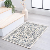 Tayse Madison Tessie MDN4617 Cream Scatter Area Rug Room Scene