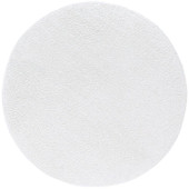 Tayse Soho Shag Milly SOH1300 White Round Area Rug
