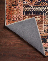 Loloi II Layla LAY-14 Mocha Blush Area Rug Backing Loloi II Layla LAY-14 Mocha Blush Area Rug Backing