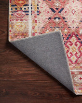 Loloi II Layla LAY-15 Magenta Multi Area Rug Backing Loloi II Layla LAY-15 Magenta Multi Area Rug Backing