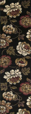 Kas Oriental Rugs Corinthian 5351 Black Bella Runner Area Rug Kas Oriental Rugs Corinthian 5351 Black Bella Runner Area Rug