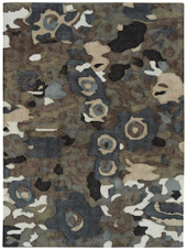 Flora Fantasies HFL01-75 Grey Area Rug