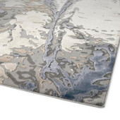 Global Altitude HGA03-29 Sand Area Rug Corner Angle