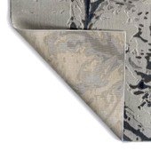 Global Altitude HGA07-75 Grey Area Rug Backing