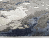 Global Altitude HGA09-75 Grey Area Rug Edge Global Altitude HGA09-75 Grey Area Rug Edge