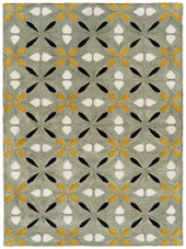 Peranakan Tile HPT02-59 Sage Area Rug Peranakan Tile HPT02-59 Sage Area Rug