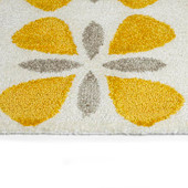 Peranakan Tile HPT03-05 Gold Area Rug Edge Peranakan Tile HPT03-05 Gold Area Rug Edge