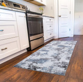 Concord Global Trading Brighton 8026 Pacific Gray Runner Area Rug Room Scene 2 Concord Global Trading Brighton 8026 Pacific Gray Runner Area Rug Room Scene 2