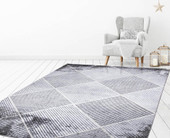 Concord Global Trading Brighton 8043 Matrix Gray Area Rug Room Scene 5 Concord Global Trading Brighton 8043 Matrix Gray Area Rug Room Scene 5