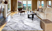 Concord Global Trading Brighton 8071 Bellucci Gold Area Rug Room Scene 2