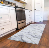 Concord Global Trading Brighton 8071 Bellucci Gold Runner Area Rug Room Scene 2