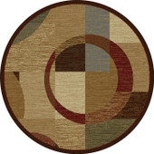 Tayse Elegance 5110 Multi Round Area Rug Tayse Elegance 5110 Multi Round Area Rug