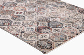 Concord Global Trading Pandora 8049 Moroccan Tiles Multi Area Rug on Angle Concord Global Trading Pandora 8049 Moroccan Tiles Multi Area Rug on Angle
