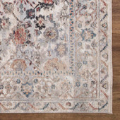 Concord Global Trading Pandora 8072 Cassandra Ivory Area Rug Corner Concord Global Trading Pandora 8072 Cassandra Ivory Area Rug Corner