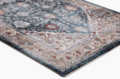 Concord Global Trading Pandora 8084 Royalty Blue Area Rug on Angle Concord Global Trading Pandora 8084 Royalty Blue Area Rug on Angle
