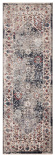 Concord Global Trading Pandora 8086 Royalty Gray Runner Area Rug Concord Global Trading Pandora 8086 Royalty Gray Runner Area Rug