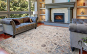Concord Global Trading Pandora 8102 Kashmir Ivory Area Rug Room Scene 4 Concord Global Trading Pandora 8102 Kashmir Ivory Area Rug Room Scene 4