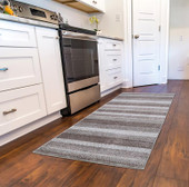 Concord Global Trading Positano 3288 Toscano Brown Runner Area Rug Room Scene 2