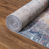 Concord Global Trading Vintage 7212 Aloha Ivory Area Rug Backing Concord Global Trading Vintage 7212 Aloha Ivory Area Rug Backing