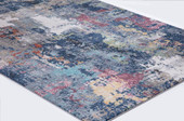 Concord Global Trading Vintage 7216 Aloha Multi Area Rug on Angle Concord Global Trading Vintage 7216 Aloha Multi Area Rug on Angle