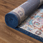 Concord Global Trading Vintage 7274 Vintage Oushak Navy Area Rug Backing Concord Global Trading Vintage 7274 Vintage Oushak Navy Area Rug Backing