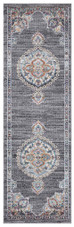 Concord Global Trading Vintage 7276 Vintage Oushak Gray Runner Area Rug Concord Global Trading Vintage 7276 Vintage Oushak Gray Runner Area Rug