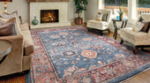 Concord Global Trading Vintage 7292 Florence Ivory Area Rug Room Scene 3 Concord Global Trading Vintage 7292 Florence Ivory Area Rug Room Scene 3
