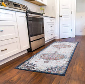 Concord Global Trading Vintage 7292 Florence Ivory Runner Area Rug Room Scene 2 Concord Global Trading Vintage 7292 Florence Ivory Runner Area Rug Room Scene 2