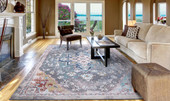 Concord Global Trading Vintage 7306 Tabriz Gray Area Rug Room Scene 2 Concord Global Trading Vintage 7306 Tabriz Gray Area Rug Room Scene 2