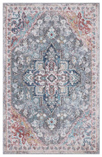 Concord Global Trading Vintage 7306 Tabriz Gray Area Rug Scatter Concord Global Trading Vintage 7306 Tabriz Gray Area Rug Scatter
