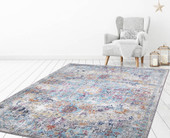 Concord Global Trading Vintage 7326 Azure Gray Area Rug Room Scene 5 Concord Global Trading Vintage 7326 Azure Gray Area Rug Room Scene 5