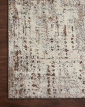 Loloi II Austen AUS-01 Natural Mocha Area Rug Corner Loloi II Austen AUS-01 Natural Mocha Area Rug Corner