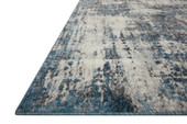 Loloi II Austen AUS-01 Natural Ocean Area Rug Angle