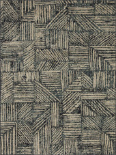 Loloi II Bowery BOW-01 Midnight Taupe Area Rug Loloi II Bowery BOW-01 Midnight Taupe Area Rug