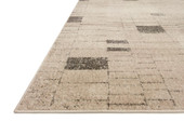 Loloi II Bowery BOW-02 Slate Taupe Area Rug Angle