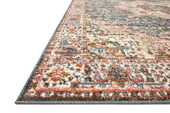 Loloi II Saban SAB-01 Blue Multi Area Rug Angle Loloi II Saban SAB-01 Blue Multi Area Rug Angle