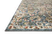 Loloi II Saban SAB-04 Blue Sand Area Rug Angle Loloi II Saban SAB-04 Blue Sand Area Rug Angle