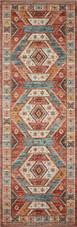 Loloi II Zion ZIO-05 Red Multi Runner Area Rug Loloi II Zion ZIO-05 Red Multi Runner Area Rug